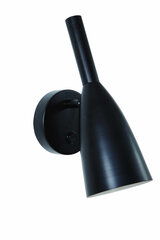 Light Prestige sienas lampa Solin Black cena un informācija | Sienas lampas | 220.lv