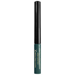 Жидкая подводка для глаз Max Factor Colour X-pert 5 g, 04 Metallic Turquoise, водостойкая цена и информация | Тушь, средства для роста ресниц, тени для век, карандаши для глаз | 220.lv