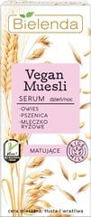 Серум для лица, придающий матовый эффект Bielenda Vegan Muesli 30 мл цена и информация | Сыворотки для лица, масла | 220.lv