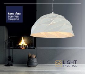 Light Prestige piekaramā lampa Reus Sfera White cena un informācija | Piekaramās lampas | 220.lv