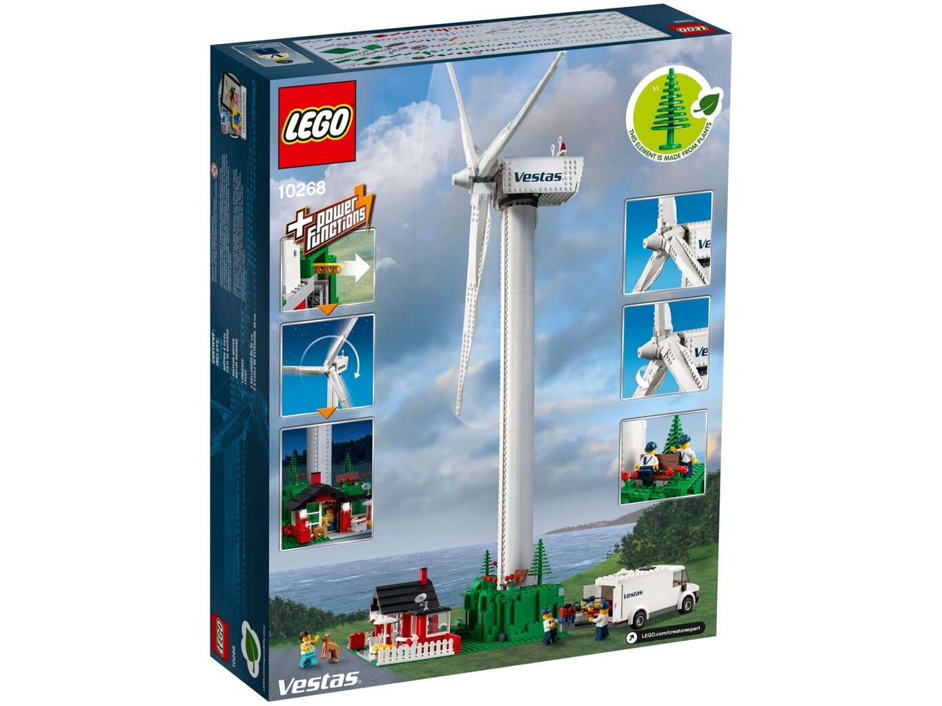 10268 LEGO® Creator Expert Vestas vēja turbīna цена и информация | Konstruktori | 220.lv