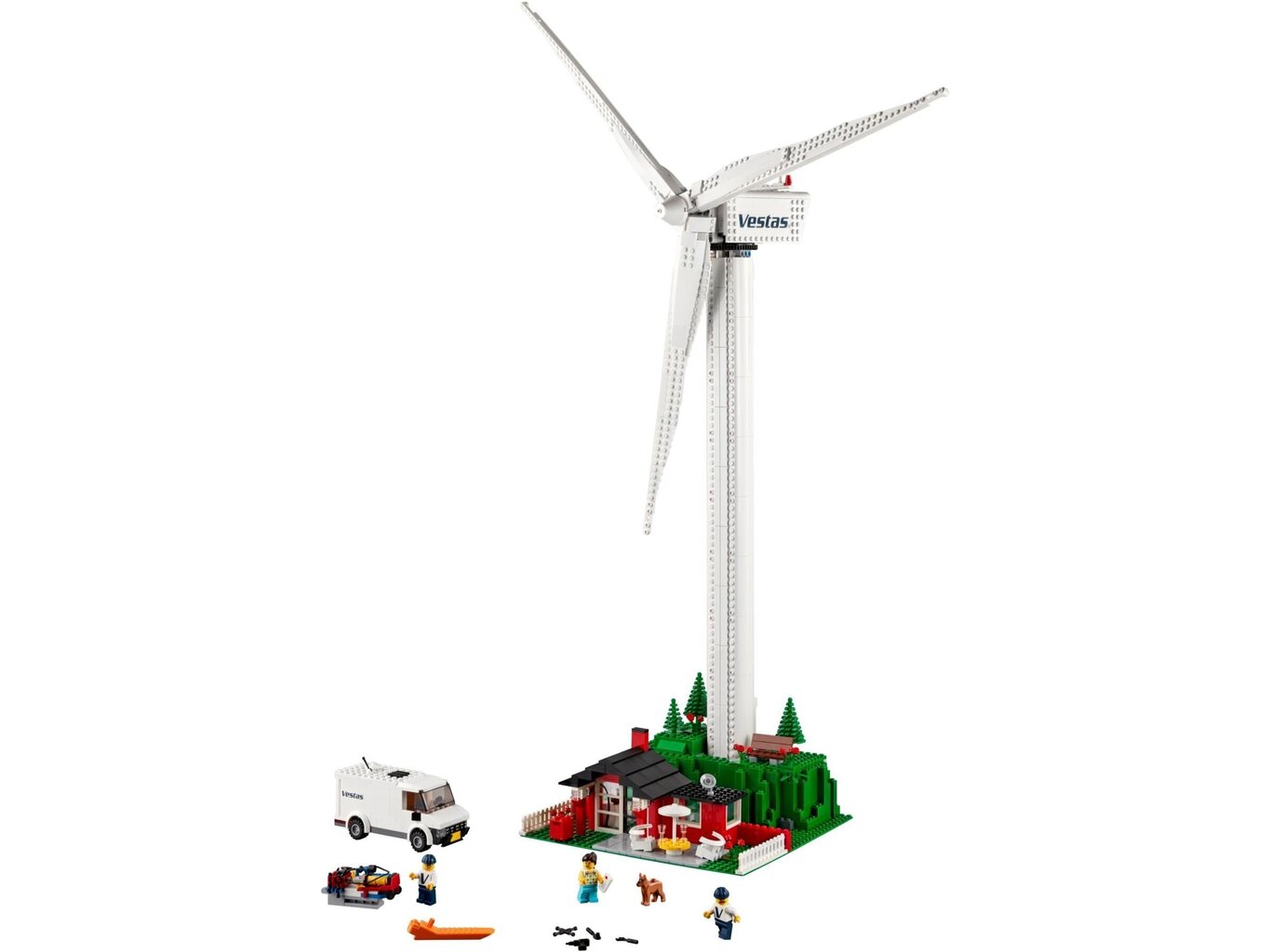 10268 LEGO® Creator Expert Vestas vēja turbīna cena un informācija | Konstruktori | 220.lv