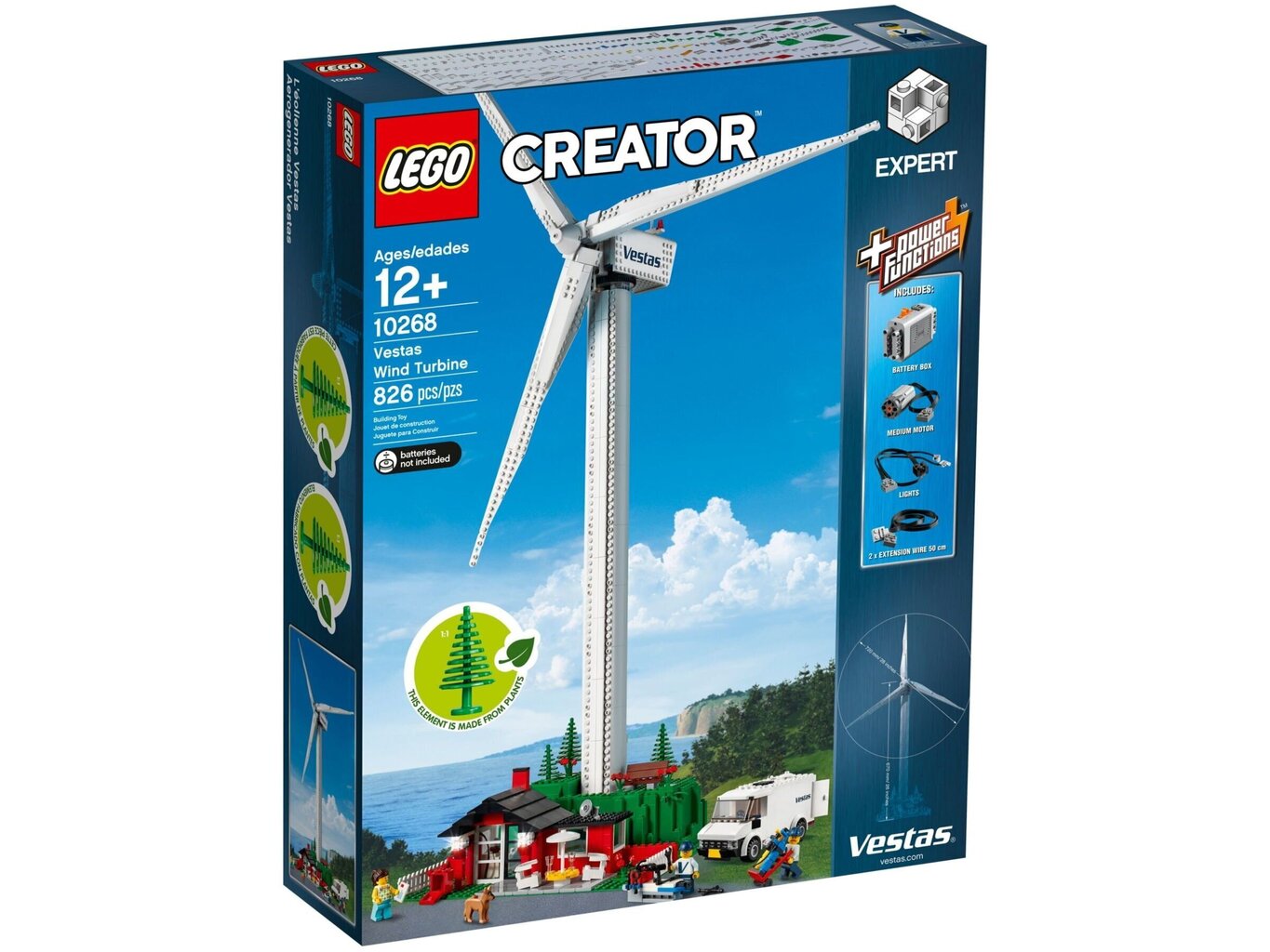 10268 LEGO® Creator Expert Vestas vēja turbīna цена и информация | Konstruktori | 220.lv