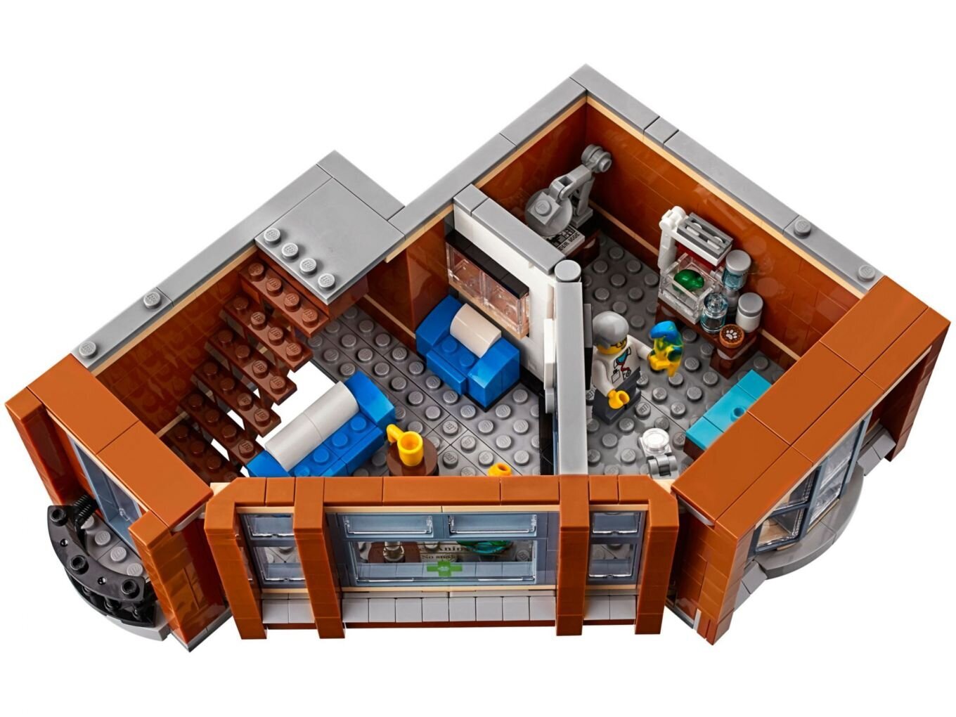 10264 LEGO® Creator Expert Stūra garāža cena un informācija | Konstruktori | 220.lv
