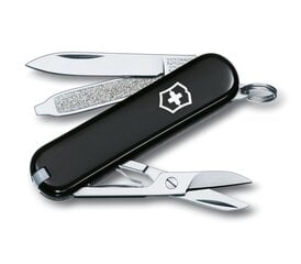 VICTORINOX Нож-Брелок Classic SD черный цена и информация | Туристические ножи, многофункциональные приборы | 220.lv