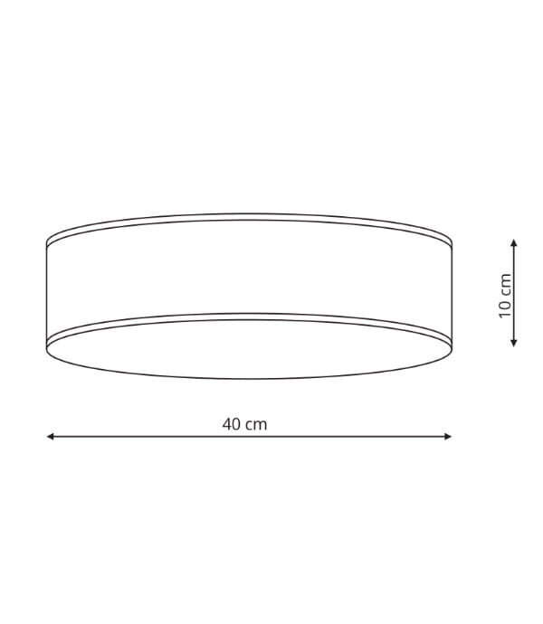 Light Prestige griestu lampa Alto Ceiling White cena un informācija | Griestu lampas | 220.lv