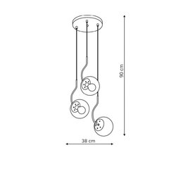 Light Prestige piekaramā lampa Hook cena un informācija | Piekaramās lampas | 220.lv