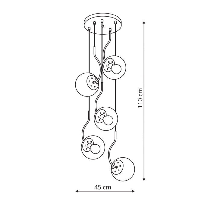 Light Prestige piekaramā lampa Hook цена и информация | Piekaramās lampas | 220.lv