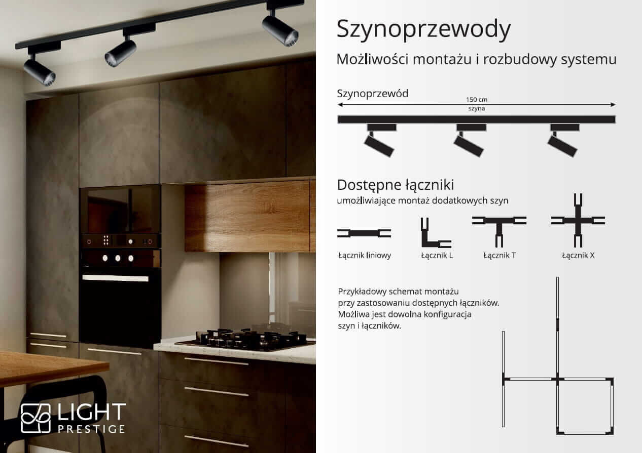 Light Prestige griestu lampa Leon Set White cena un informācija | Griestu lampas | 220.lv