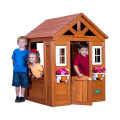 Koka rotaļu mājiņa Backyard Discovery Timberlake Playhouse cena un informācija | Bērnu rotaļu laukumi, mājiņas | 220.lv