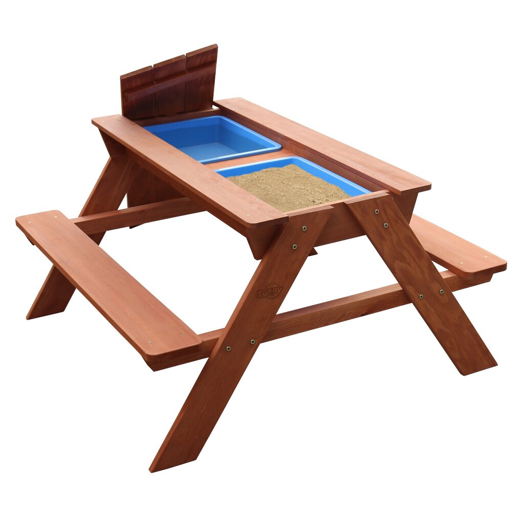 Piknika un spēļu galds Sunny Dave cena un informācija | Bērnu krēsliņi un bērnu galdiņi | 220.lv