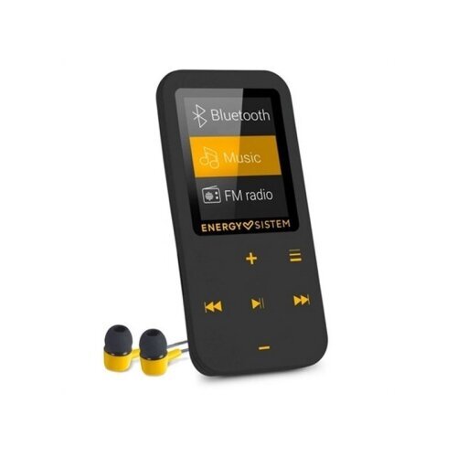 MP4 atskaņotājs Energy Sistem Touch, 16GB, Melns/Dzeltens cena un informācija | MP3 atskaņotāji | 220.lv