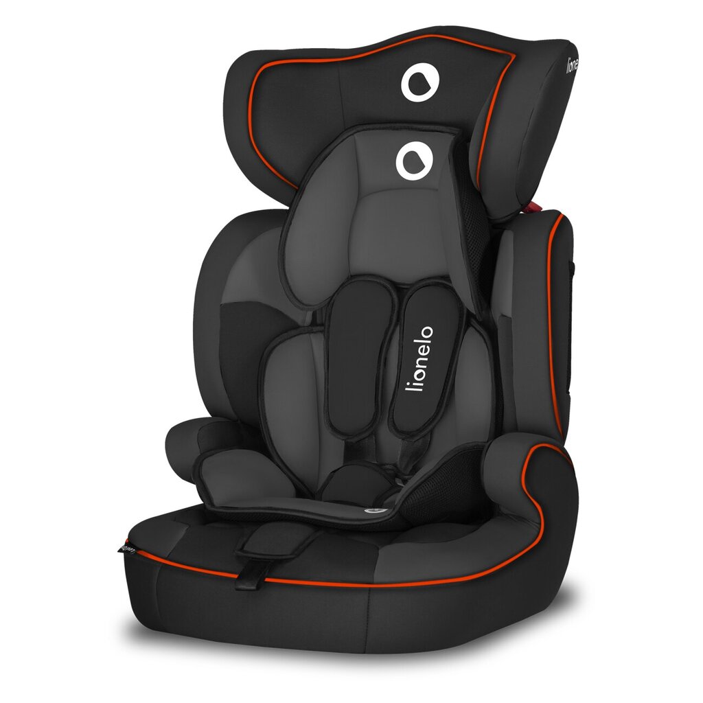 Autokrēsliņš Lionelo Levi One, 9-36 kg, sporty black цена и информация | Autokrēsliņi | 220.lv