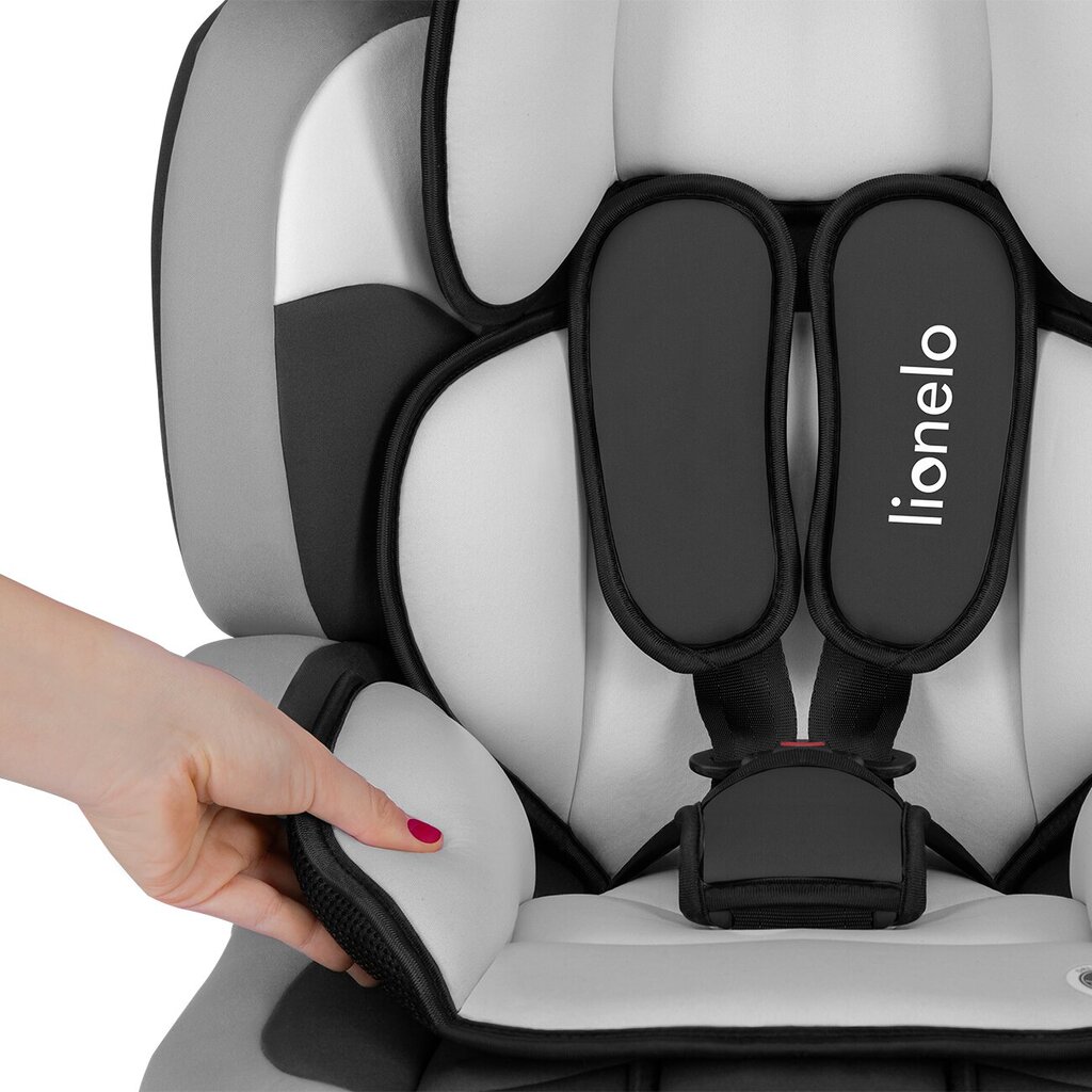 Autokrēsliņš Lionelo Levi One, 9-36 kg, grey cena un informācija | Autokrēsliņi | 220.lv