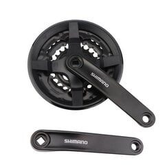 Shimano Tourney FC TY301 6/7/8s 42/34/24T 170mm Black цена и информация | Другие запчасти для велосипеда | 220.lv