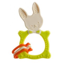 Graužamā rotaļlieta Bunny Green, Roxy Kids cena un informācija | Zobu riņķi | 220.lv