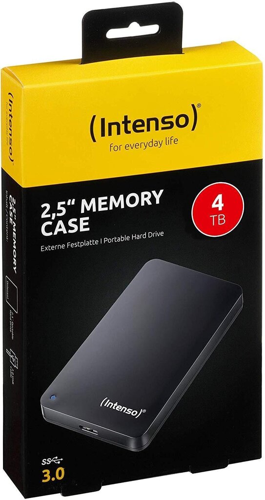 Intenso 2.5 Portable HDD 3.0 4TB Memory Drive cena un informācija | Ārējie cietie diski | 220.lv