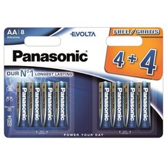 Panasonic батарейки LR6EGE/8B (4+4шт) цена и информация | Батерейки | 220.lv