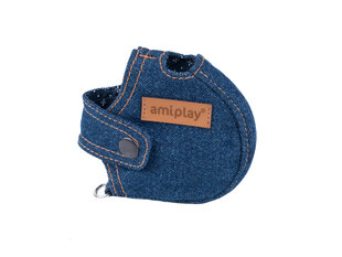 Pavadas pārsegs Amiplay Denim Navy Blue, L цена и информация | Поводки для собак | 220.lv