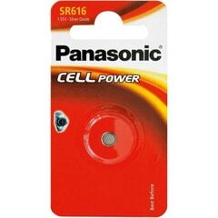 Panasonic батарейка SR616EL/1B цена и информация | Батарейки | 220.lv