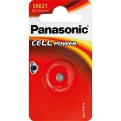 Panasonic батарейка SR621SW/1B цена и информация | Батерейки | 220.lv