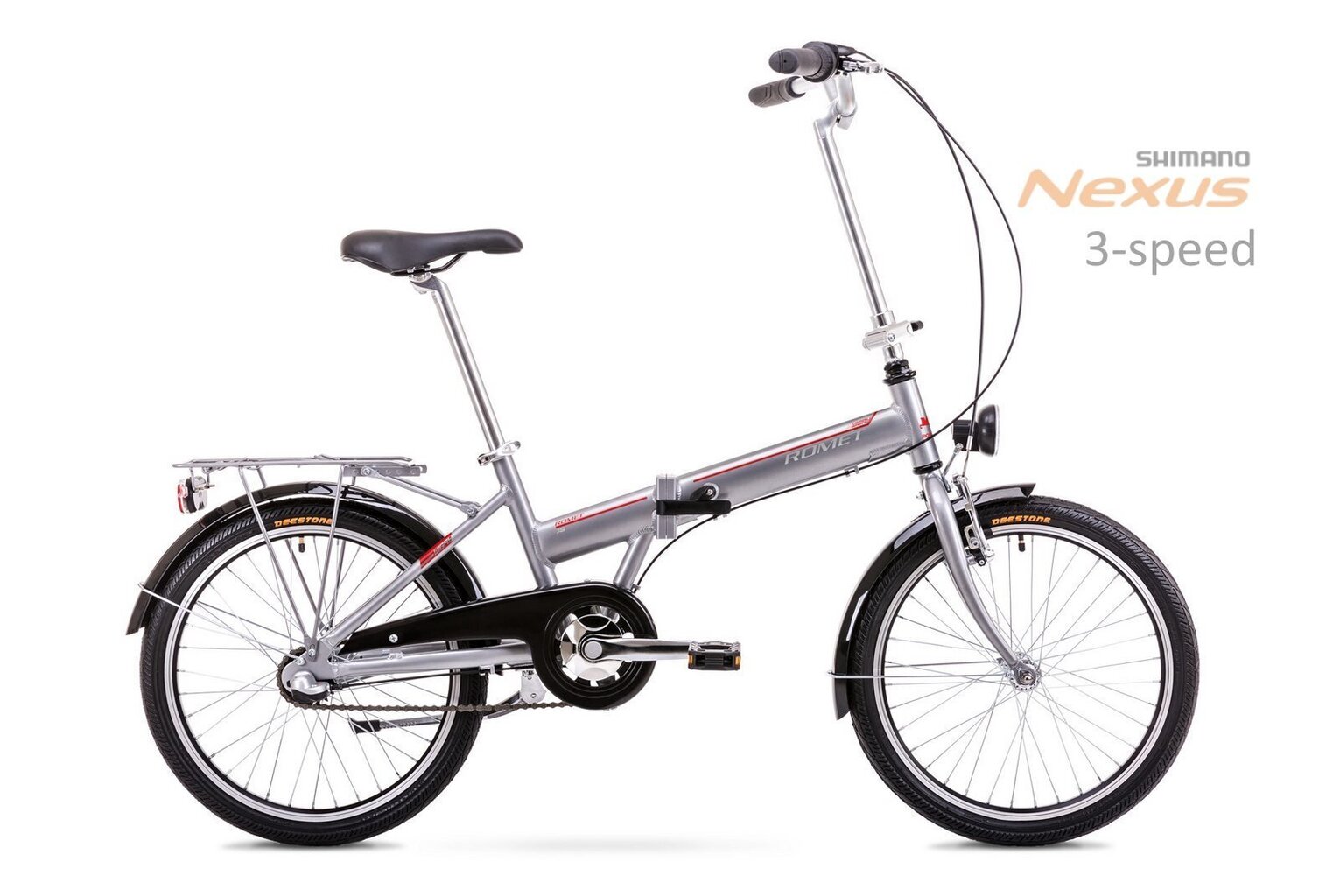 Velosipēds Romet Wigry 3 20" 2019, pelēks/sarkans cena un informācija | Velosipēdi | 220.lv