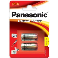 Panasonic CR-123AL / 2B литиевые элементы цена и информация | Батарейки | 220.lv