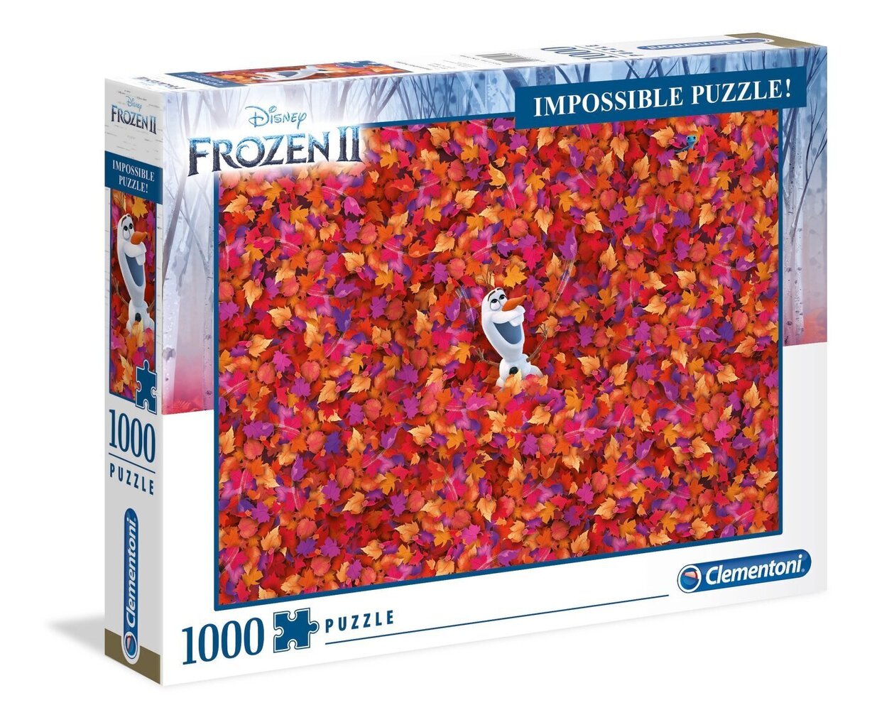 Puzle Clementoni Impossible Ledus sirds 2 (Frozen 2), 39526, 1000 d. cena un informācija | Puzles, 3D puzles | 220.lv