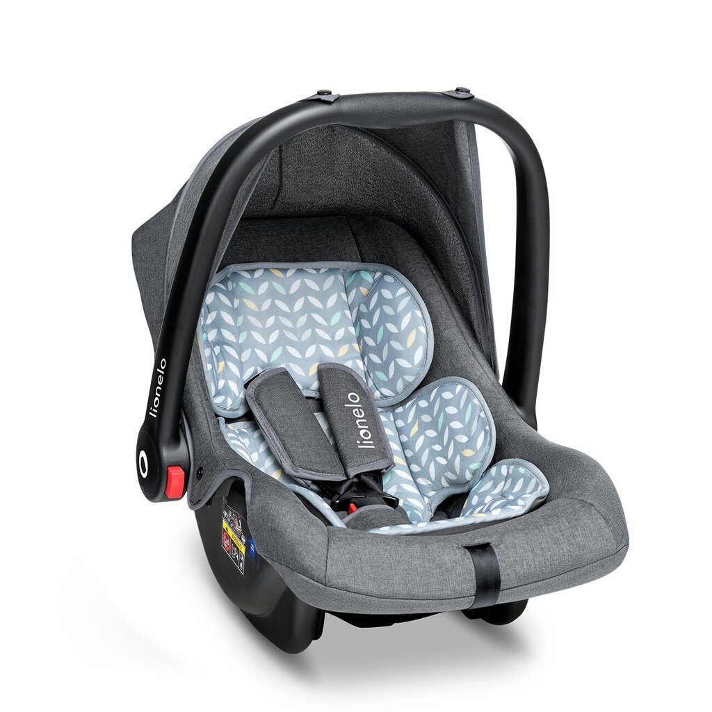 Autokrēsliņš Lionelo Noa Plus, 0-13 kg, Grey Scandi цена и информация | Autokrēsliņi | 220.lv