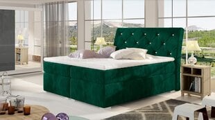 Кровать NORE Balvin, 140x200 см, зеленая цена и информация | Кровати | 220.lv