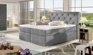 Кровать NORE Balvin, 160x200 см, серая цена и информация | Кровати | 220.lv