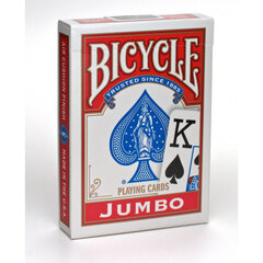 Игральные карты Bicycle Jumbo Index цена и информация | Азартные игры | 220.lv