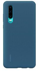 Aizmugurējais vāciņš Huawei       P30 Silicone Case    Blue цена и информация | Чехлы для телефонов | 220.lv