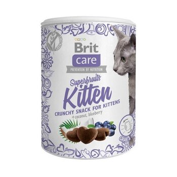 Brit Care лакомство Superfruits Kitten, 100 г цена и информация | Лакомства для кошек | 220.lv