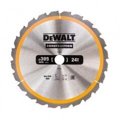 Dewalt режущий диск для циркулярной пилы DT1958-QZ цена и информация | Запчасти для садовой техники | 220.lv