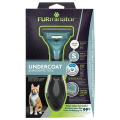 Фурминатор Undercoat deShedding для короткошерстных кошек, S цена и информация | Средства по уходу за животными | 220.lv