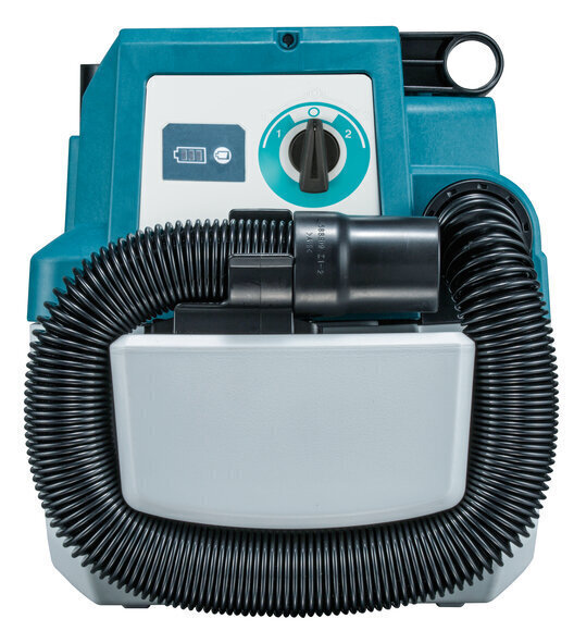 Akumulatora putekļu sūcējs sausai-mitrai sūkšanai Makita DVC750LZ, 18V cena un informācija | Celtniecības putekļu sūcēji | 220.lv