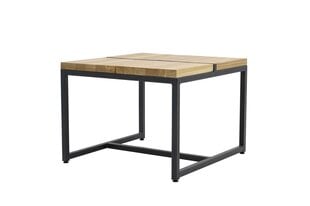 Кофейный столик Lauksva Kiwi 60 см, коричневый цена и информация | Журнальные столики | 220.lv