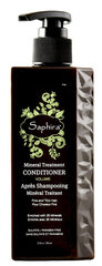 Atjaunojošs kondicionieris matiem ar Nāves jūras minerāliem un keratīnu Saphira Mineral Treatment Conditioner 1000 ml cena un informācija | Matu kondicionieri, balzāmi | 220.lv