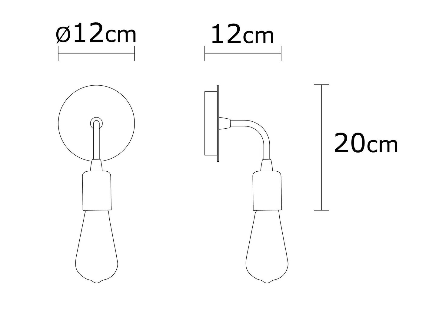 Opviq Alby griestu lampa Harput - N-1324 цена и информация | Sienas lampas | 220.lv
