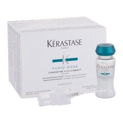 Atjaunojošs matu serums ampulās Kerastase Resistance Fusio-dose Concentre Vita-Ciment 12 ml x 10 cena un informācija | Matu uzlabošanai | 220.lv