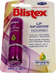 Бальзам для губ Blistex Lip Infusions SPF15 3,7 г цена и информация | Помады, бальзамы, блеск для губ | 220.lv