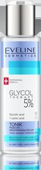 Sejas toniks Eveline Cosmetics Glycol Therapy 5% 110 ml cena un informācija | Sejas ādas kopšana | 220.lv