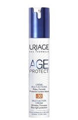 Крем для лица Uriage Age Protect Multi-Action SPF30 40 мл цена и информация | Наносите на чистую кожу лица. Подержите около 10-15 минут и смойте водой. | 220.lv