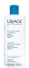 Мицеллярная вода для сухой и нормальной кожи Uriage Eau Thermale Water 500 мл цена и информация | Средства для очищения лица | 220.lv