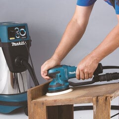 Эксцентриковая шлифовальная машина Makita 150мм 750Вт (BO6050J) цена и информация | Шлифовальные станки | 220.lv