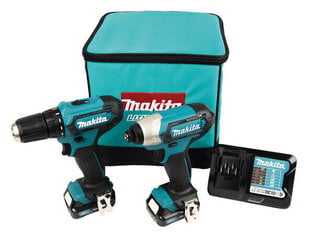 Набор аккумуляторных инструментов Makita CXT, 2X2.0AH, TD110, DF333 цена и информация | Шуруповерты, дрели | 220.lv