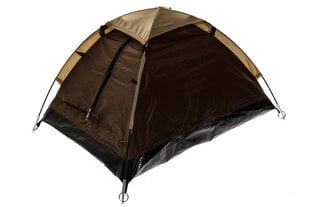 Палатка Atom Outdoors Dome 2, коричневая цена и информация | Палатки | 220.lv