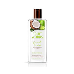 Dušas želeja Grace Cole Fruit Works Coconut & Lime 500 ml cena un informācija | Dušas želejas, eļļas | 220.lv