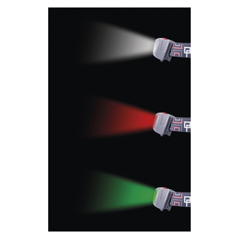Galvas lukturis EMOS COB + CREE LED, 3xAAA cena un informācija | Lukturi un prožektori | 220.lv